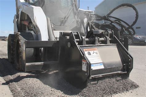 asphalt cold planer for skid steer used|skid steer mounted cold planer.